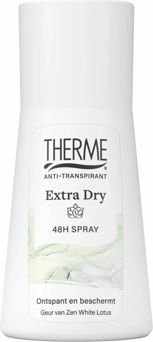 Therme Anti-Transpirant Extra Dry Zen White Lotus Spray 75 Ml 1 Therme Anti-Transpirant Extra Dry Zen White Lotus Spray 75 Ml