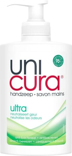 Unicura Ultra Antibacteriële Vloeibare Handzeep - 6 X 250 Ml - Voordeelverpakking -Verzorgings Producten Winkel 554x1200 2