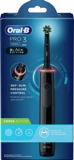 Oral B Oral-B Pro 3 3000 - Zwart - Elektrische Tandenborstel - Ontworpen Door Braun - Black Edition -Verzorgings Producten Winkel 558x1200 4