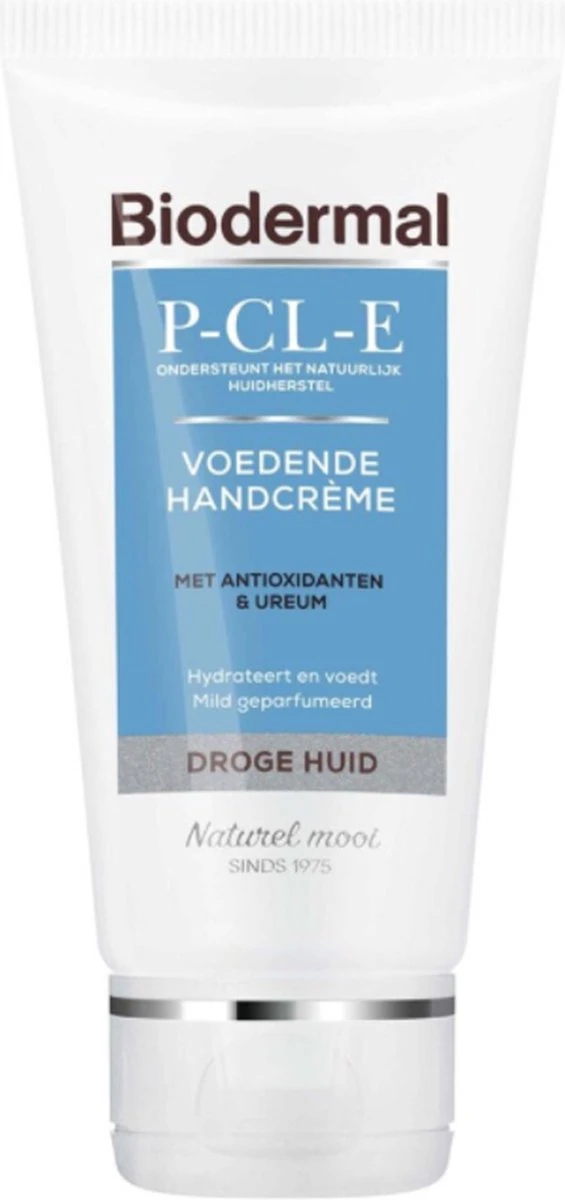 Biodermal P-C-L-E Handcreme - Intensief Hydraterend En Voedend - Droge Huid - 75ml 1 Biodermal P-C-L-E Handcreme - Intensief Hydraterend En Voedend - Droge Huid - 75ml