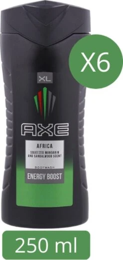 Axe Africa 3-in-1 Douchegel - 6 X 250 Ml - Voordeelverpakking 11 Axe Africa 3-in-1 Douchegel - 6 X 250 Ml - Voordeelverpakking -Verzorgings Producten Winkel 568x1200 6