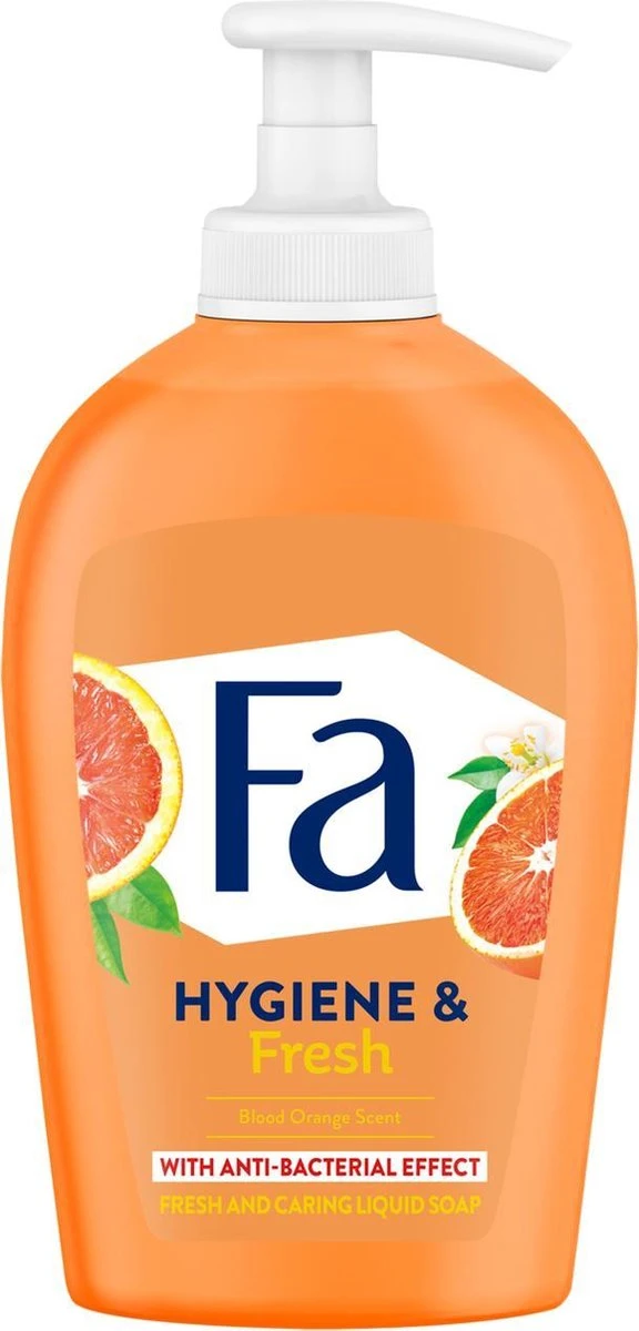 Fa Orange Vloeibare Handzeep 6x 250ml - Grootverpakking 2 Fa Orange Vloeibare Handzeep 6x 250ml - Grootverpakking - Afbeelding 2