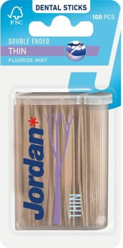 Jordan Dun 2-Zijdig - 100 St - Tandenstoker -Verzorgings Producten Winkel 594x1200 2