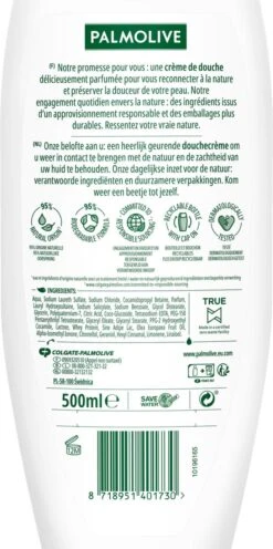 Palmolive® Palmolive Naturals Olijf Douchegel - 4 X 500ml - Douchegel Voordeelverpakking 10 Palmolive® Palmolive Naturals Olijf Douchegel - 4 X 500ml - Douchegel Voordeelverpakking -Verzorgings Producten Winkel 597x1200 1