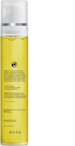 *ACTIE* MONTE - 100% Pure Arganolie - 100 ML - Unieke Fles - 100% Biologisch - Huidolie En Haarolie - Voor Haar, Huid En Gezicht - Hydraterend, Voedend En Herstellend - Rijk Aan Vitamine E, Essentiële Vetzuren, Antioxidanten En Mineralen - Argan Oil -Verzorgings Producten Winkel 618x1200 1