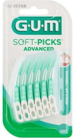 GUM® Gum Soft-Picks Advanced Regular - 60 Stuks -Verzorgings Producten Winkel 638x1200 10