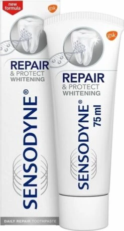 Sensodyne Repair & Protect Deep Repair Whitening Tandpasta Voor Gevoelige Tanden 4x 75 Ml -Verzorgings Producten Winkel 643x1200 2