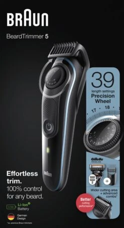 Tondeuse - Braun BT5340 - Zwart -Verzorgings Producten Winkel 653x1200