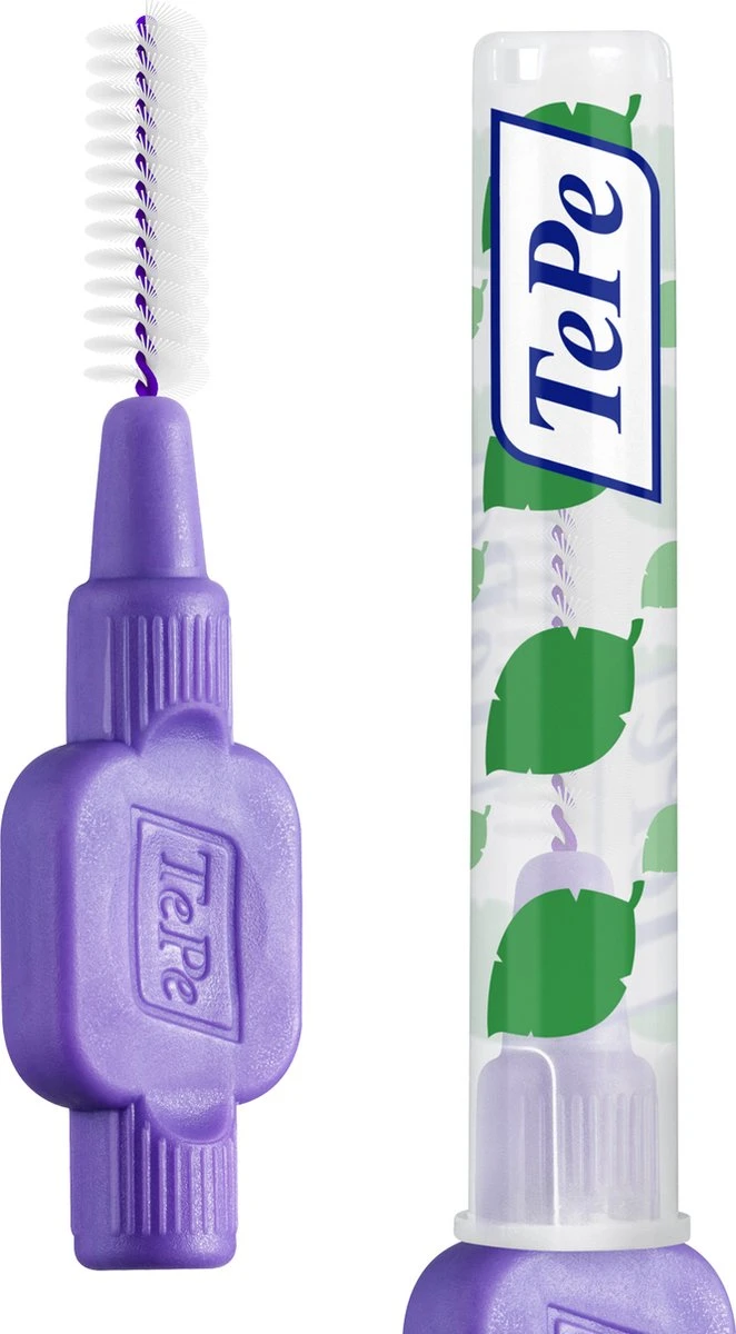 TePe Interdentale Ragers Original Paars ISO Maat 6 – 1,1 Mm (20 Stuks) 1 TePe Interdentale Ragers Original Paars ISO Maat 6 – 1,1 Mm (20 Stuks)