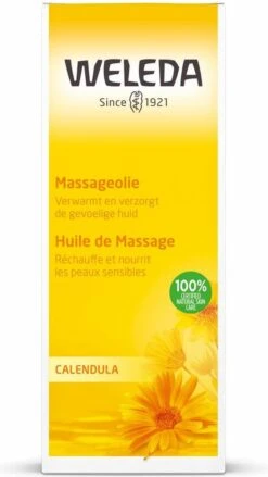 Weleda Calendula Massageolie -Verzorgings Producten Winkel 675x1200 4