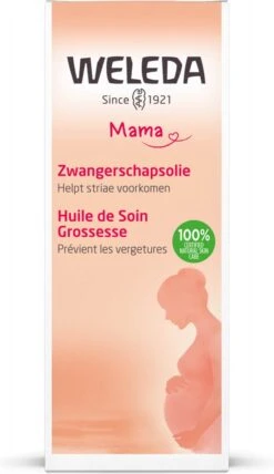 Weleda Zwangerschapsolie -Verzorgings Producten Winkel 693x1200 1