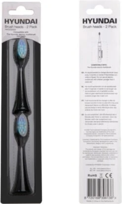 Hyundai - Elektrische Tandenborstel - Opzetborstel - Zwart - 2 Stuks -Verzorgings Producten Winkel 720x1200 1