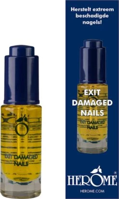 Herome Exit Damaged Nails Nagelolie – Amandelolie Met Vitamines En Mineralen Verbetert En Herstelt De Nagels - 7 Ml. -Verzorgings Producten Winkel 721x1200