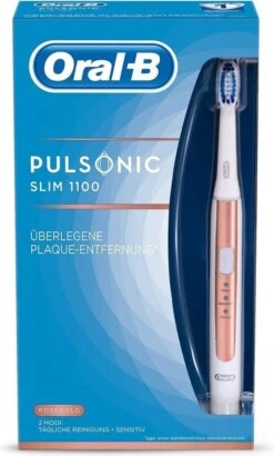 Oral B Pulsonic Slim 1100 Elektrische Tandenborstel Wit/Rosé -Verzorgings Producten Winkel 723x1200