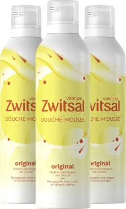 Zwitsal Voor Jou Douche Mousse Met De Milde En Zachte Geur Van Zwitsal Original Milde Reiniging Voor Een Zachte Huid 3 X 200 Ml