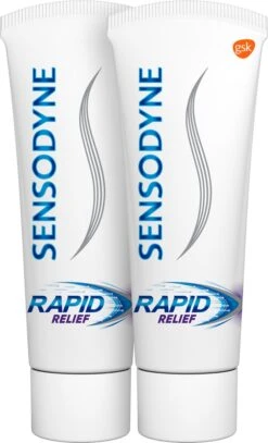 Sensodyne Rapid Relief - 2 X 75 ML- Tandpasta -Verzorgings Producten Winkel 729x1200 1