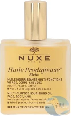 Nuxe Huile Prodigieuse Riche Dry Oil Droogolie - 100 Ml -Verzorgings Producten Winkel 737x1200