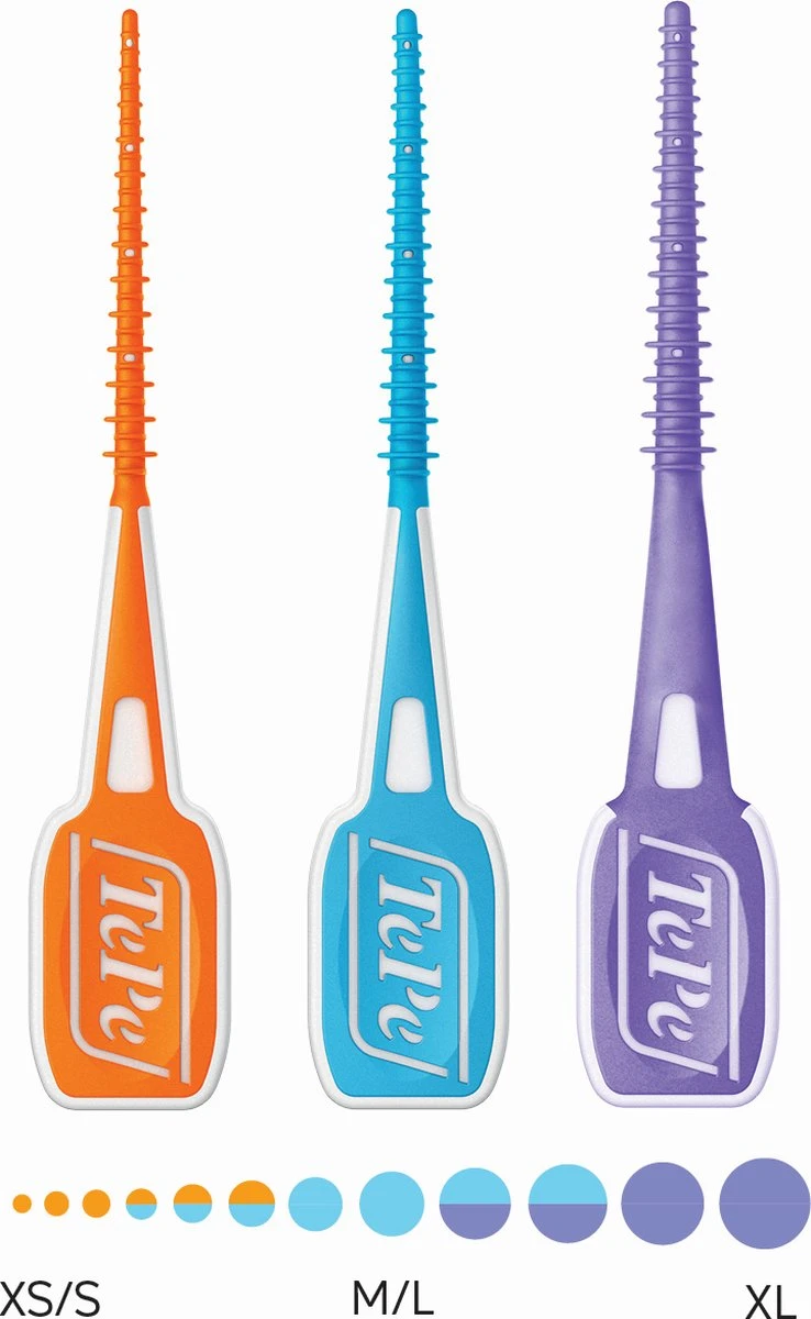 TePe EasyPick Blauw Maat M/L – 60 Stuks 3 TePe EasyPick Blauw Maat M/L – 60 Stuks - Afbeelding 3