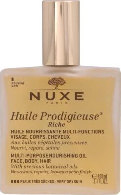 Nuxe Huile Prodigieuse Riche Dry Oil Droogolie - 100 Ml -Verzorgings Producten Winkel 743x1200 5