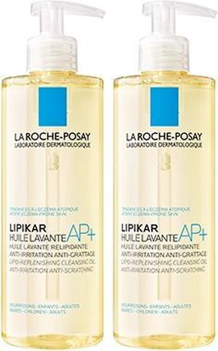 La Roche-Posay Lipikar Doucheolie AP+ - 2x400ml - Anti-irritatie, -jeuk 1 La Roche-Posay Lipikar Doucheolie AP+ - 2x400ml - Anti-irritatie, -jeuk
