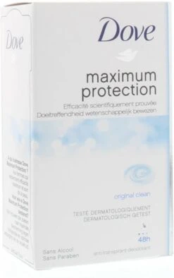 Dove Maximum Protection Original Clean Anti- Transpirant Deodorant Stick - 45 Ml -Verzorgings Producten Winkel 752x1200