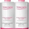 Topicrem Ultra-Moisturizing Body Milk 2x500ml