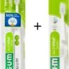 GUM® 1x GUM Activital Sonic Elektrische Tandenborstel - Wit + 1x GUM Opzetborstels Wit