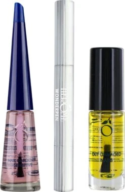 Herome 3 In 1 Manicure Nagelverzorging Set – Nagelriemolie, Nagelriemcrème En Nagelverharder - Grote Verpakking -Verzorgings Producten Winkel 782x1200