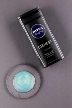 NIVEA MEN DEEP Clean Shower Gel - 6 X 250 Ml - Voordeelverpakking - Douchegel -Verzorgings Producten Winkel 800x1200 12