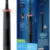 Oral B Oral-B Pro 3 3000 - Zwart - Elektrische Tandenborstel - Ontworpen Door Braun - Black Edition