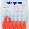 3x Interprox Ragers Super Micro 0.7 Oranje Blister à 6 Ragers