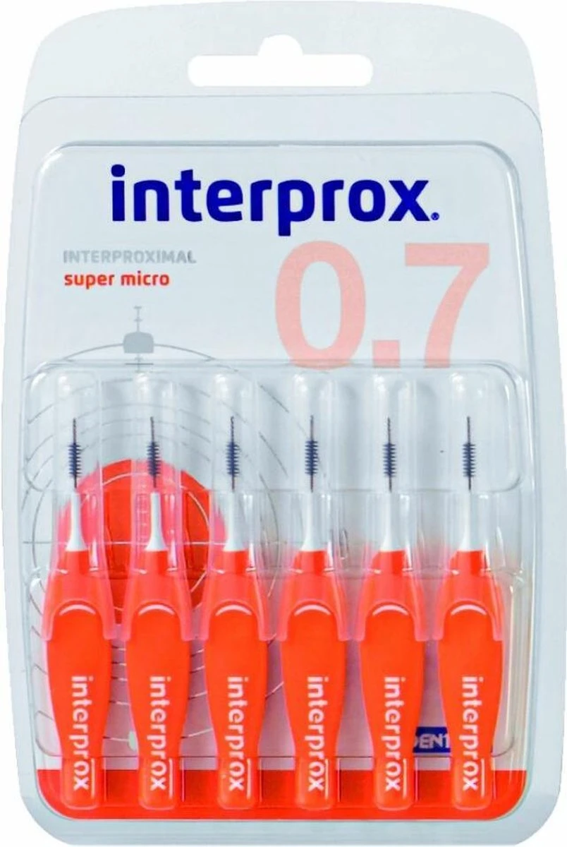 3x Interprox Ragers Super Micro 0.7 Oranje Blister à 6 Ragers 1 3x Interprox Ragers Super Micro 0.7 Oranje Blister à 6 Ragers