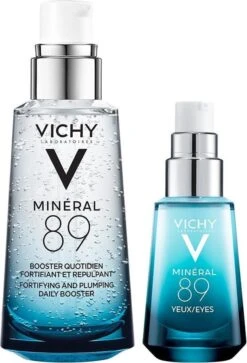 Routine Vichy Minéral 89 Booster + Oogverzorging - 2 Stuks