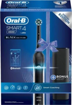 Oral B Oral-B Smart 4 4500 - Zwart - Elektrische Tandenborstel - Powered By Braun - 1 Handvat En 2 Opzetborstels -Verzorgings Producten Winkel 818x1200 3