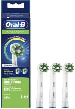 Oral B Oral-B CrossAction - Met CleanMaximiser-technologie - Opzetborstels - 3 Stuks -Verzorgings Producten Winkel 821x1200 6