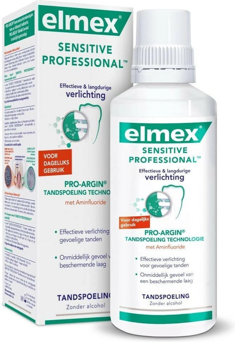 Elmex Mondwater Sensitive Professional - 3 X 400 Ml - Voordeelverpakking 8 Elmex Mondwater Sensitive Professional - 3 X 400 Ml - Voordeelverpakking - Afbeelding 8