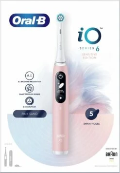 Oral B Oral-B IO 6 - Elektrische Tandenborstel - Roze -Verzorgings Producten Winkel 836x1200 1