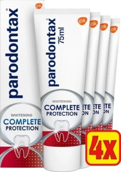 Parodontax Complete Protection Whitening - Tandpasta - Tegen Bloedend Tandvlees - 4x75 Ml -Verzorgings Producten Winkel 846x1200 1