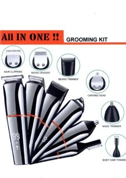 Baardtrimmer/Body Groomer-6in 1-voor Mannen-waterdicht-voor Baardhaar-hoofdhaar-lichaamshaar -Verzorgings Producten Winkel 850x1200
