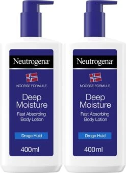 Neutrogena Deep Moisture Snel Absorberende Bodylotion, Noorse Formule, Bodycrème, Droge Huid, 2 X 400 Ml -Verzorgings Producten Winkel 874x1200 5