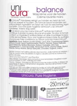 Unicura Balans Antibacteriële Vloeibare Handzeep - 6 X 250 Ml - Voordeelverpakking -Verzorgings Producten Winkel 876x1200 1