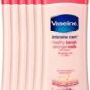 Vaseline® Vaseline Healthy Hands & Stronger Nails - 6 X 200 Ml - Handcrème - Voordeelverpakking