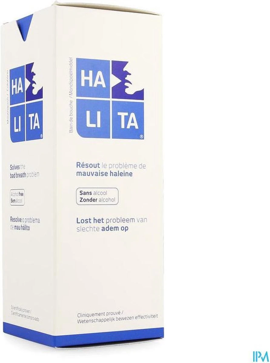 Halita Mondwater - 500 Ml 4 Halita Mondwater - 500 Ml - Afbeelding 4