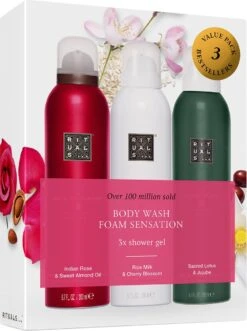 RITUALS Foaming Shower Gel (3 Stuks) -Verzorgings Producten Winkel 896x1200 4