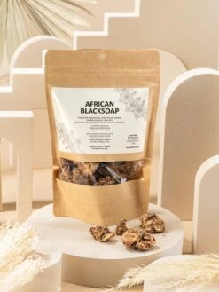 Nature's Blend African Black Soap - Zeep Puur - Biologisch - 100 Gram 11 Nature's Blend African Black Soap - Zeep Puur - Biologisch - 100 Gram -Verzorgings Producten Winkel 901x1200 4