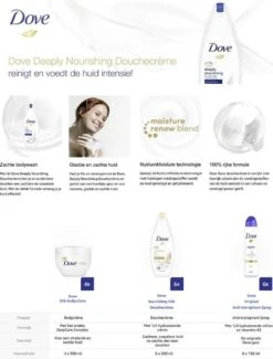 Dove Douchegel Deeply Nourishing - 6 X 225 Ml - Voordeelverpakking -Verzorgings Producten Winkel 911x1200 3