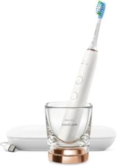 Philips Sonicare DiamondClean 9000 HX9911/94 - Luxe Elektrische Tandenborstel - Wit En Rosé Goud -Verzorgings Producten Winkel 918x1200 2