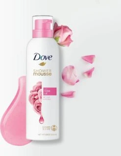 Dove Rose Oil Doucheschuim - 6 X 200 Ml - Voordeelverpakking -Verzorgings Producten Winkel 927x1200 1