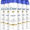 Dove Original Anti-transpirant Spray Vrouw - 6 X 150 Ml - Voordeelverpakking