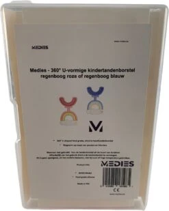 Medies - 360° U-vormige Kindertandenborstel Regenboog Roze | Baby Tandenborstel | Kindertandenborstel | Peuter Tandenborstel | U-vorm - Siliconen - Bpa Free - 2 Tot 7 Jaar -Verzorgings Producten Winkel 958x1200 5